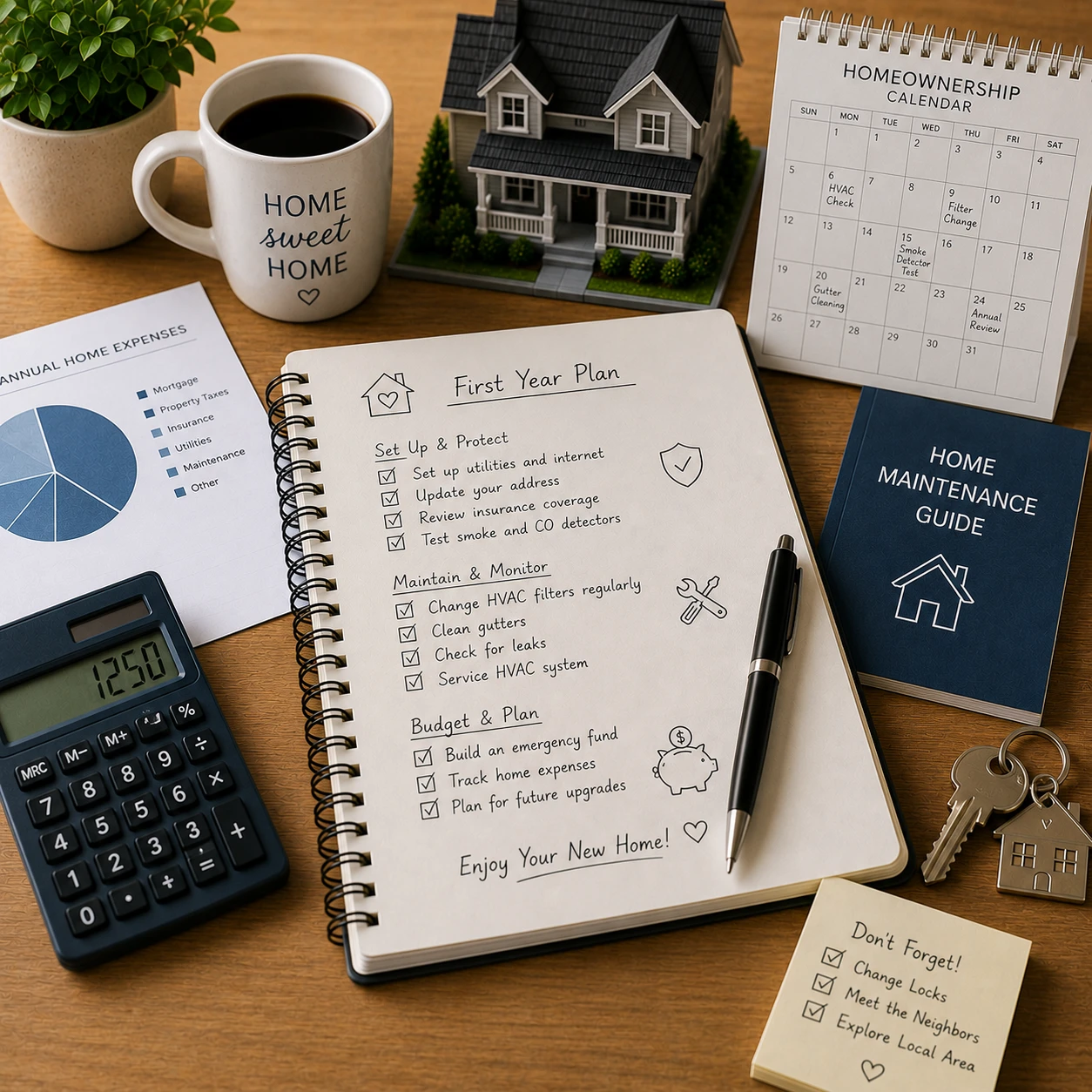 Prepare for Your First Year as a Homeowner