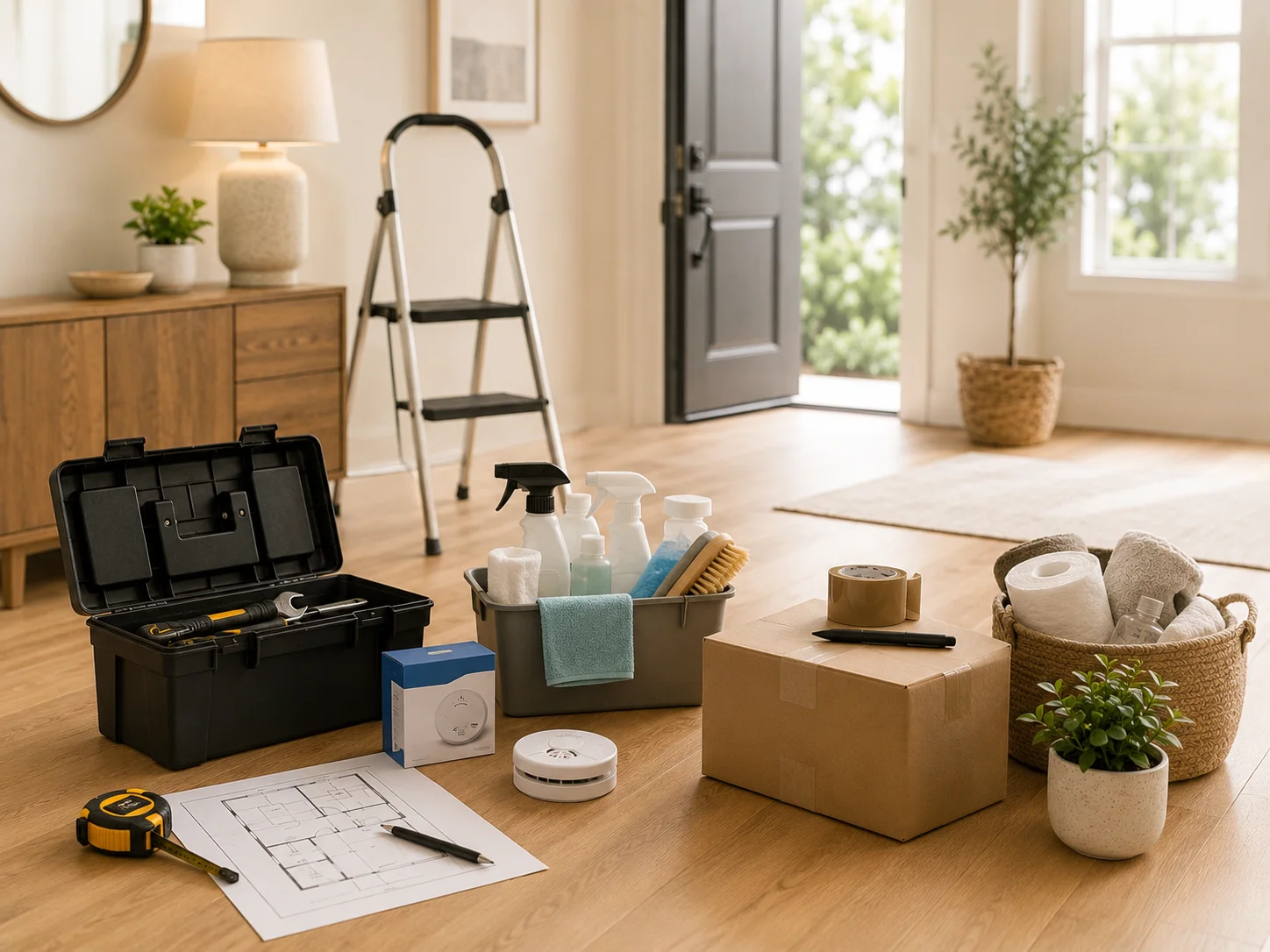 Prepare the Home Before the Furniture Arrives