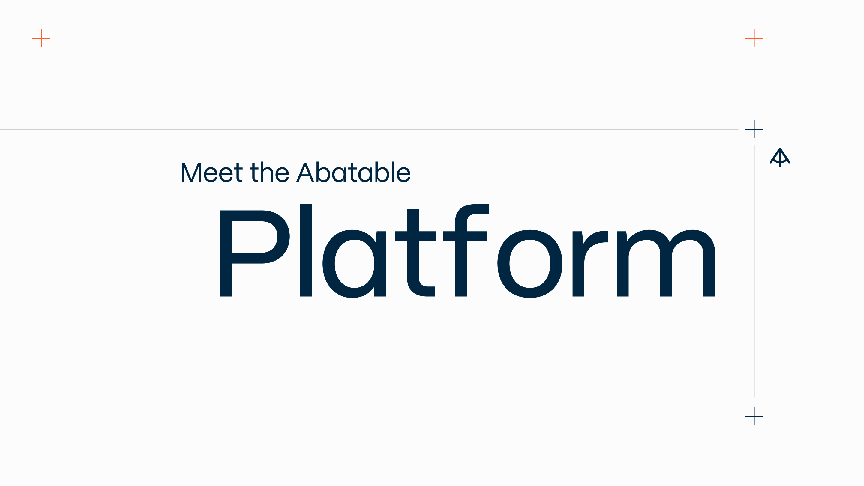Abatable platform reel thumbnail "Meet the Abatable Platform"