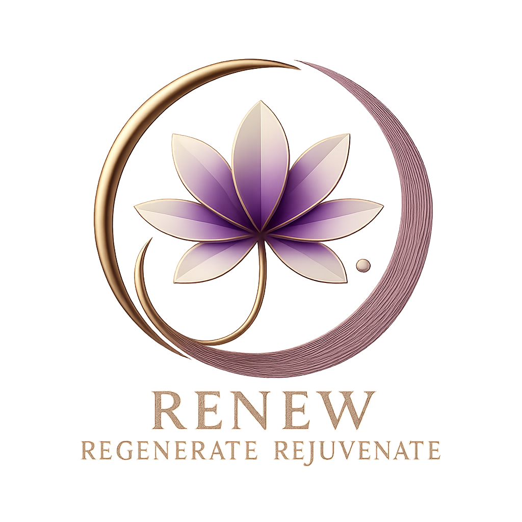 Renew Regenerate Rejuvenate logo for Torrance Premier Wellness