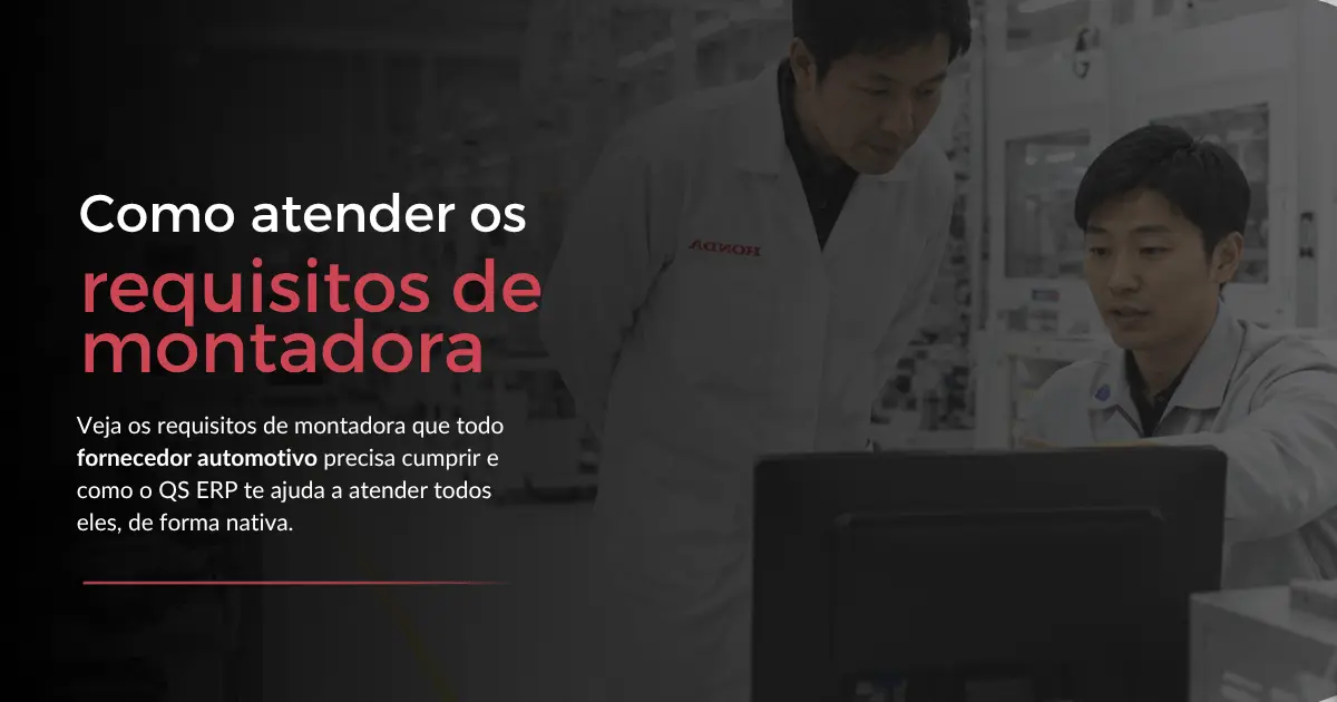 Requisitos de montadora para fornecedor: 12 pontos que sua indústria precisa dominar