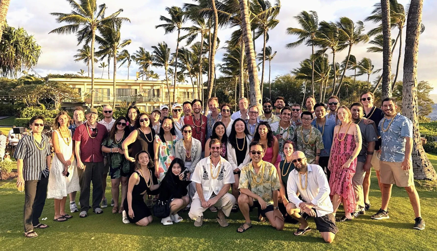 Numeral team at a company offsite