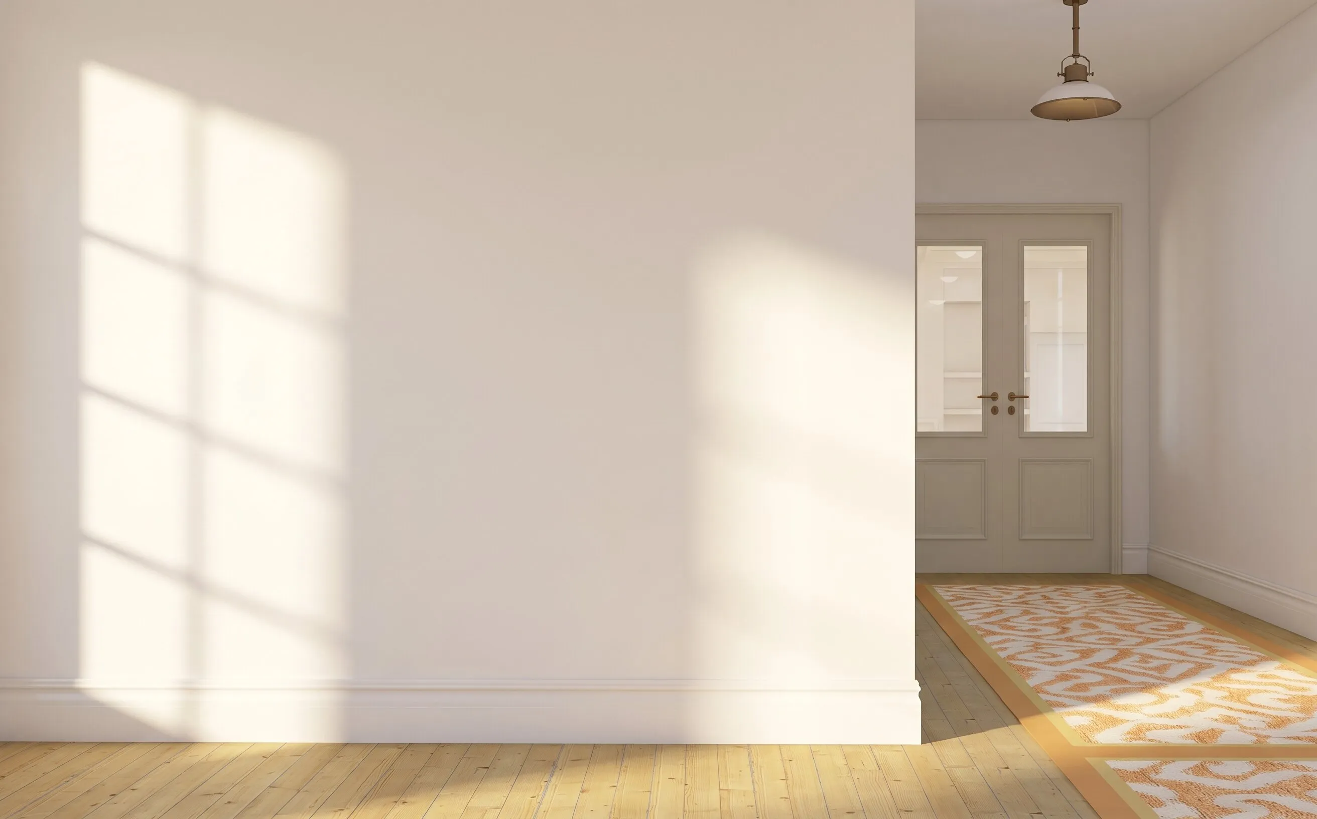Ready-made hallway in Curate, entryway wall