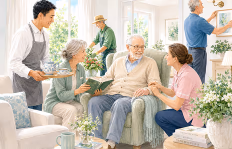 Old man treatment