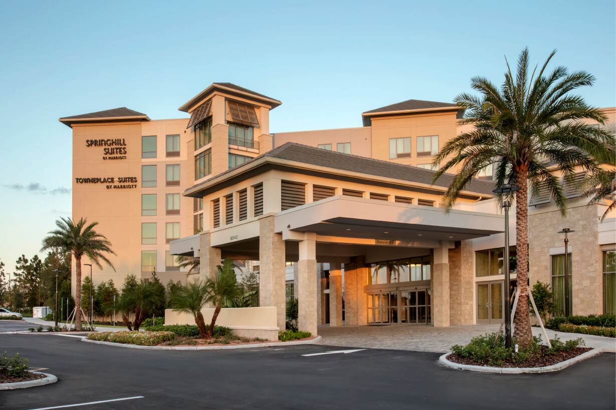 entrance of springhill suites