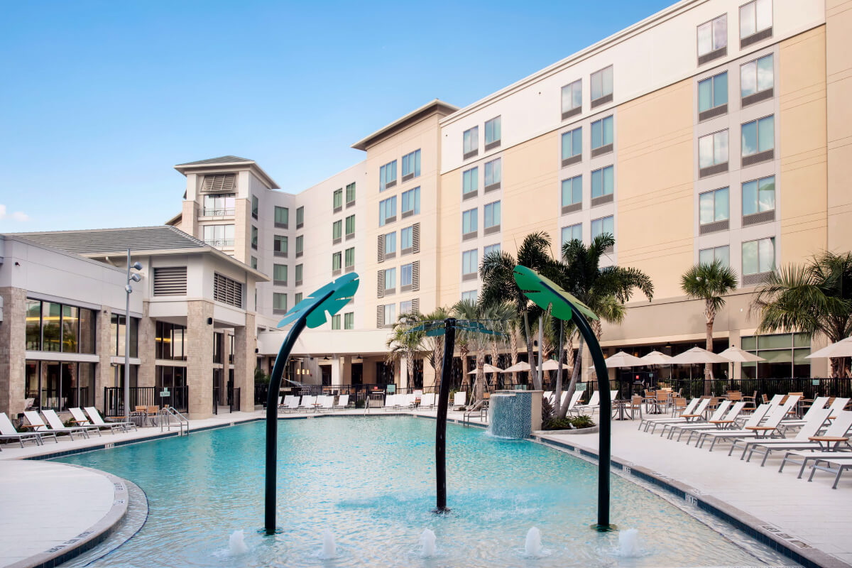 pool splash pad