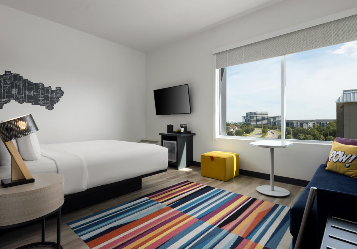 studio room with view