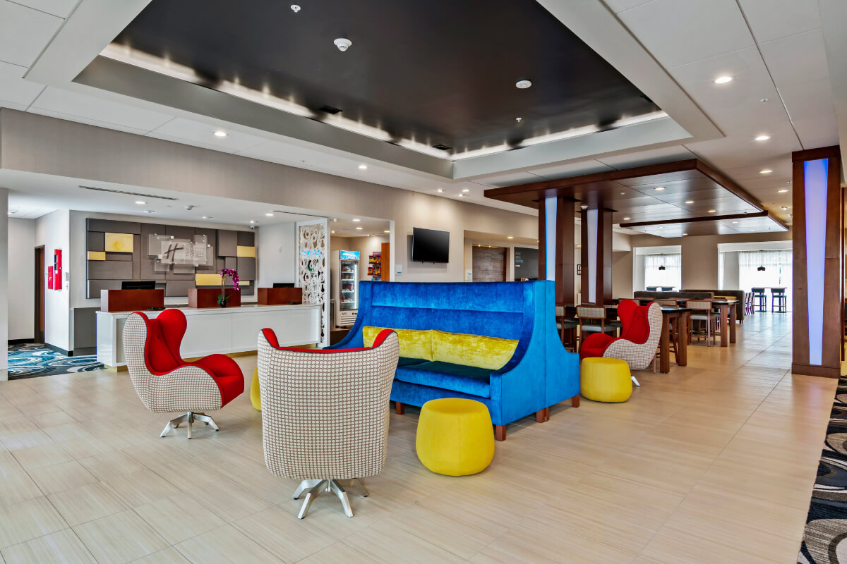 lobby seating area