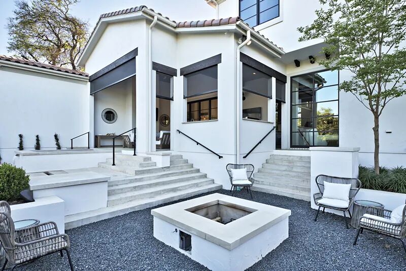 Custom home exterior
