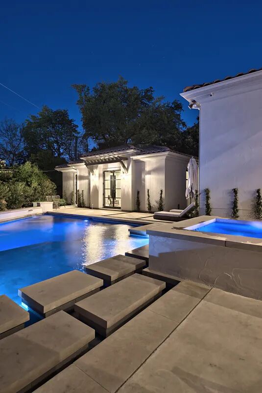 Custom home exterior