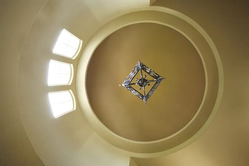 Dome ceiling foyer