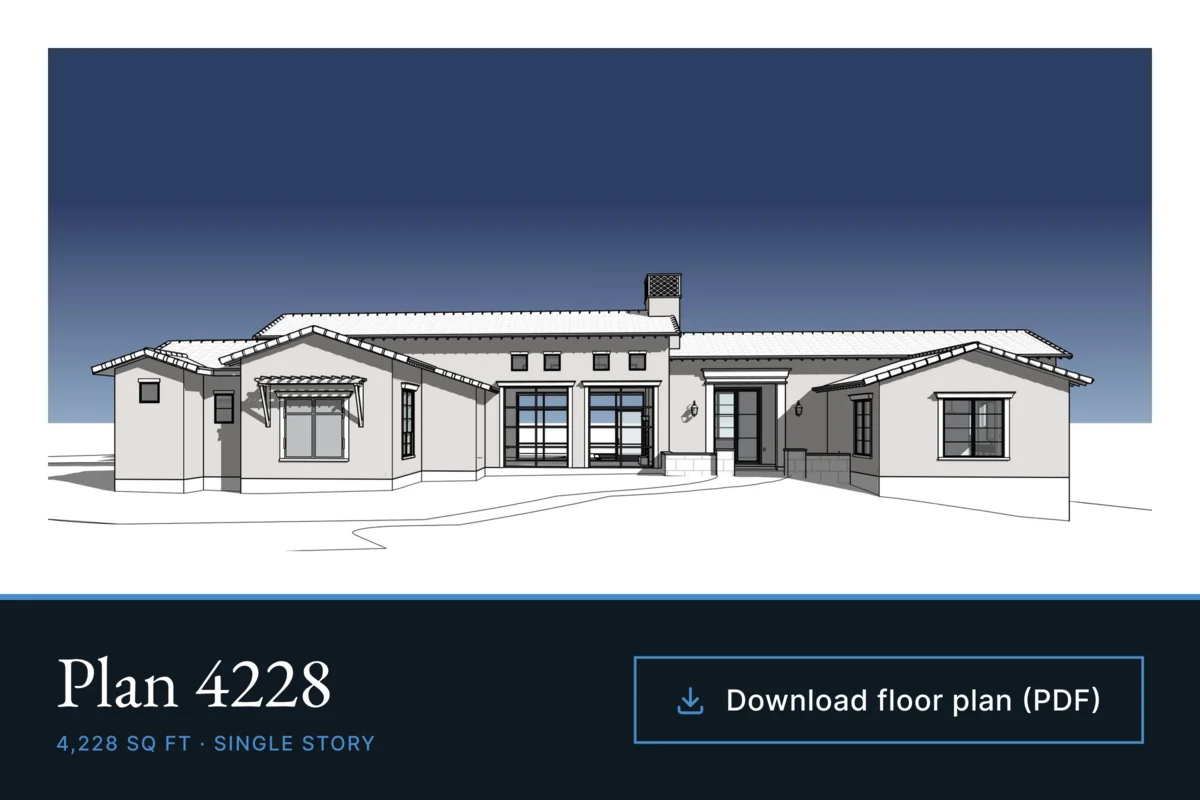 Plan 4228 — 4,228 sq ft floor plan
