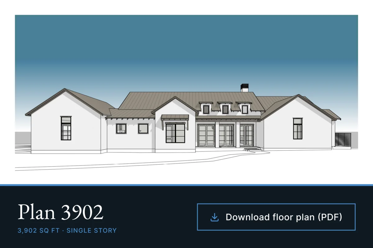 Plan 3902 — 3,902 sq ft floor plan