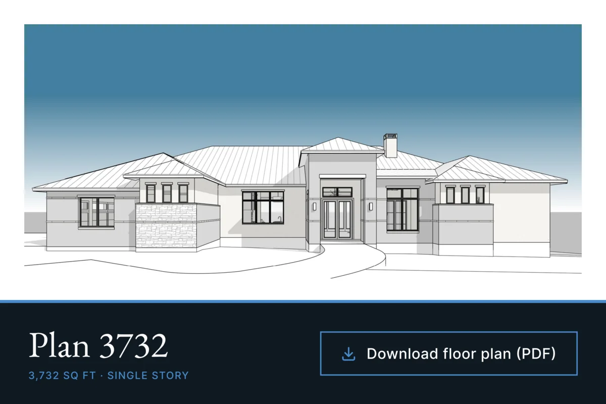 Plan 3732 — 3,732 sq ft floor plan