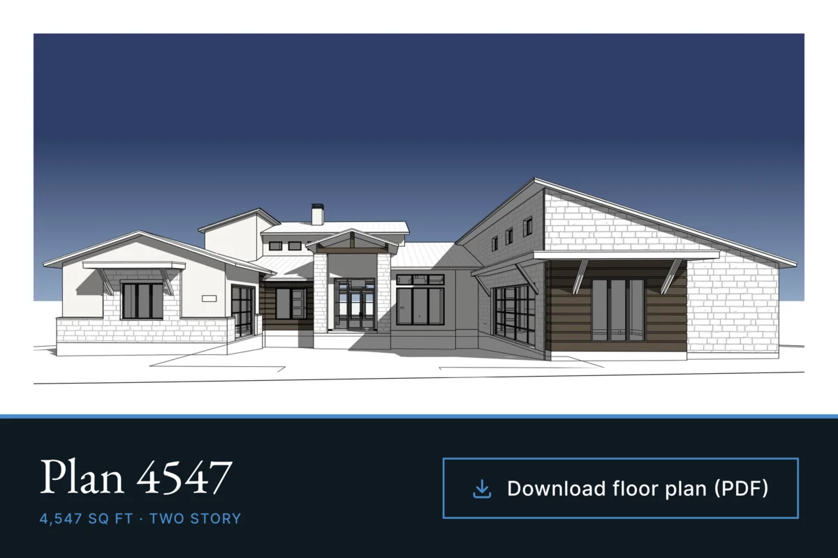Plan 4547 — 4,547 sq ft floor plan