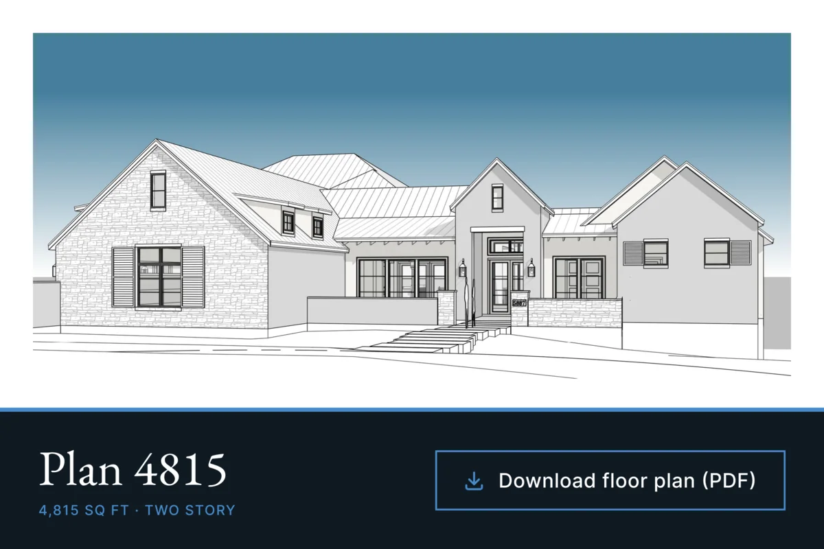 Plan 4815 — 4,815 sq ft floor plan