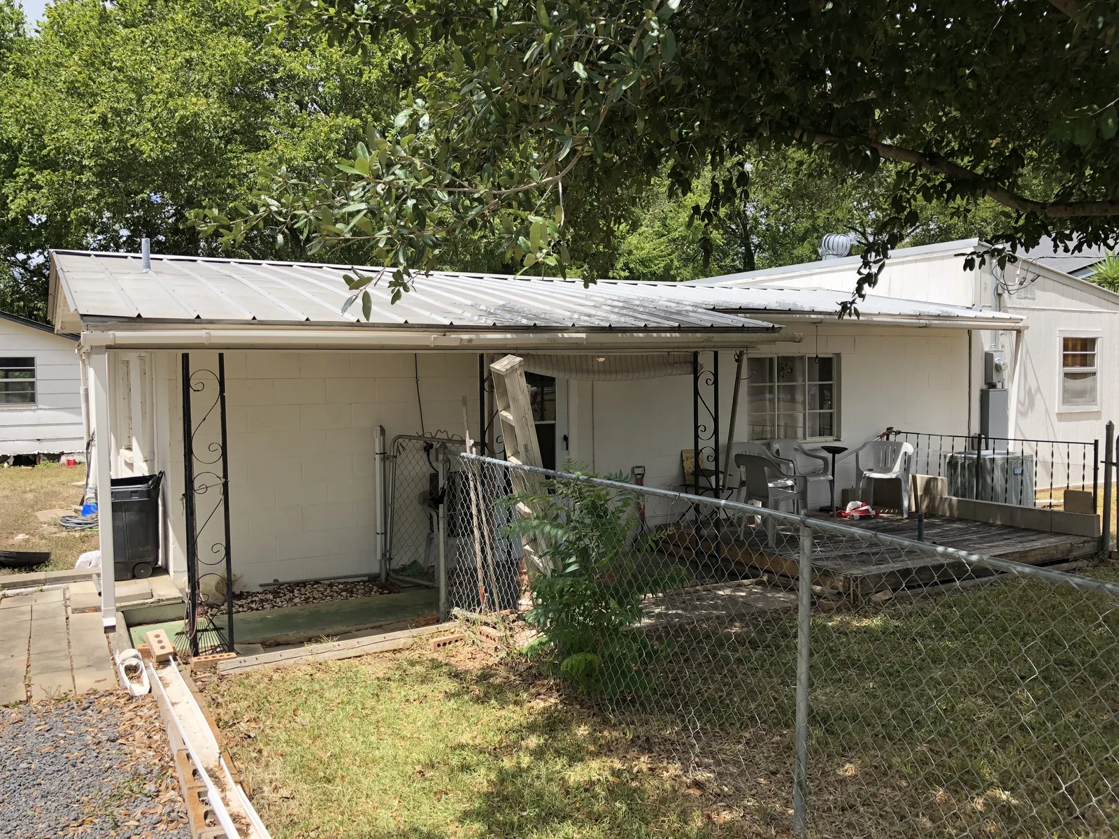 Front exterior — before remodel