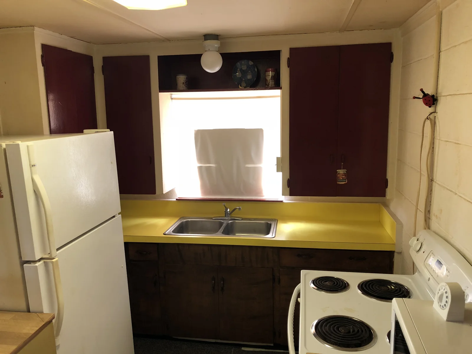 Kitchen — before remodel
