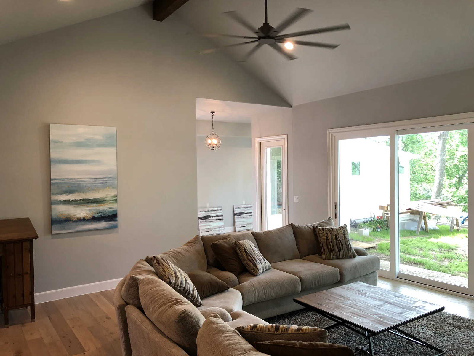 Living room — after remodel