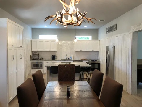 Kitchen — before and after