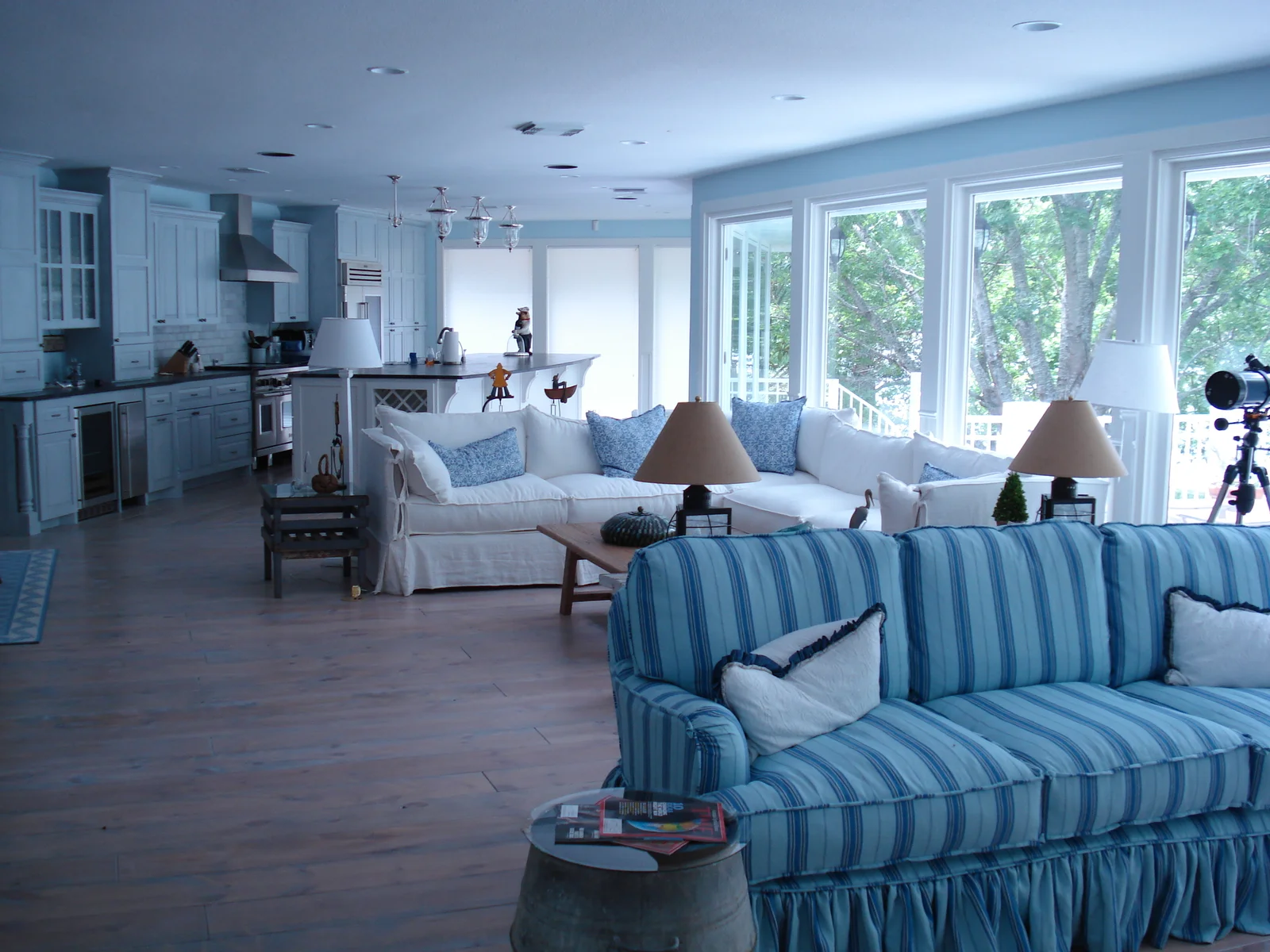 Great room — after remodel