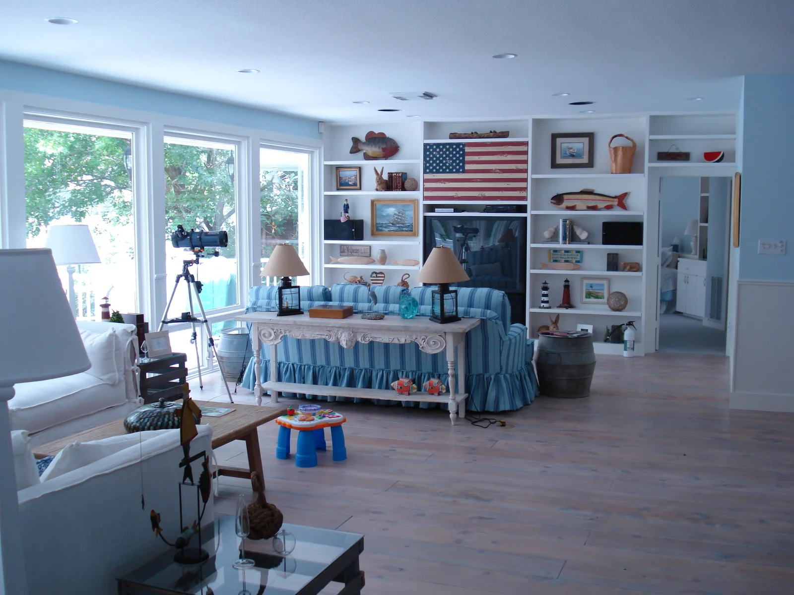 Family room — after remodel