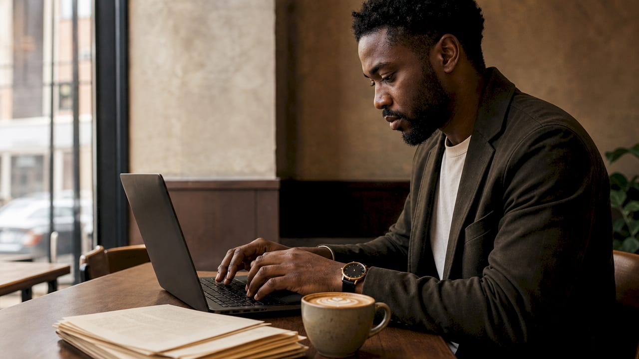 Developer hands typing strong customer authentication tests