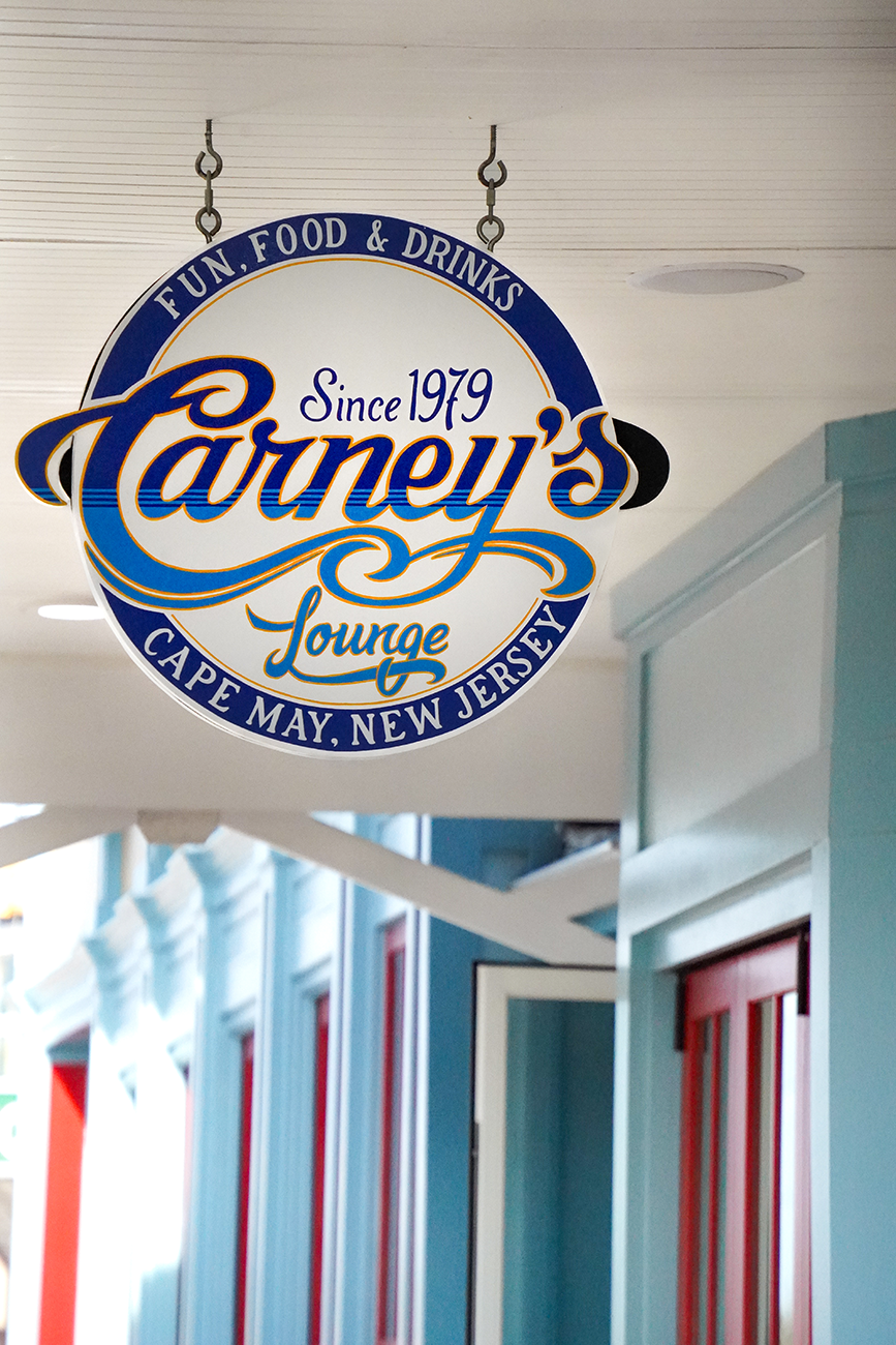 Carney’s sign in Cape May