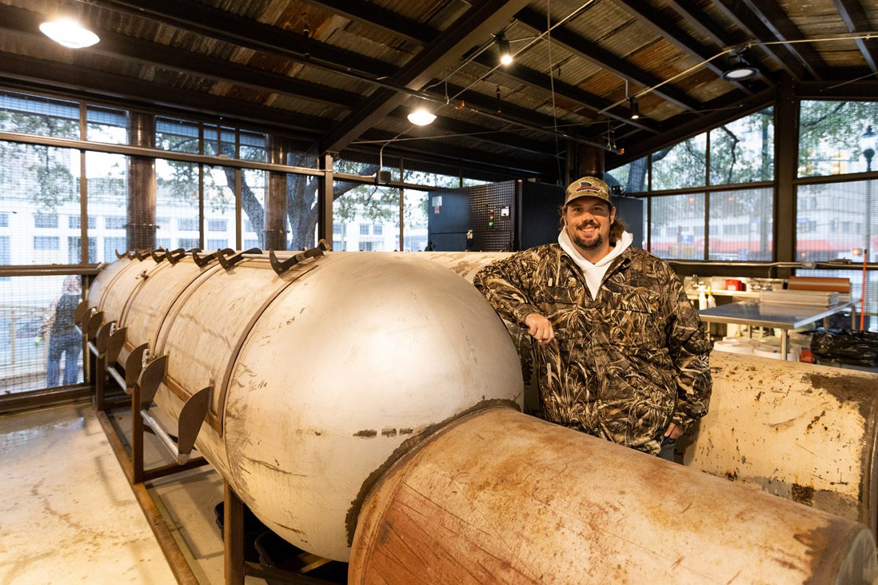 Grant Pinkerton, founder and pitmaster