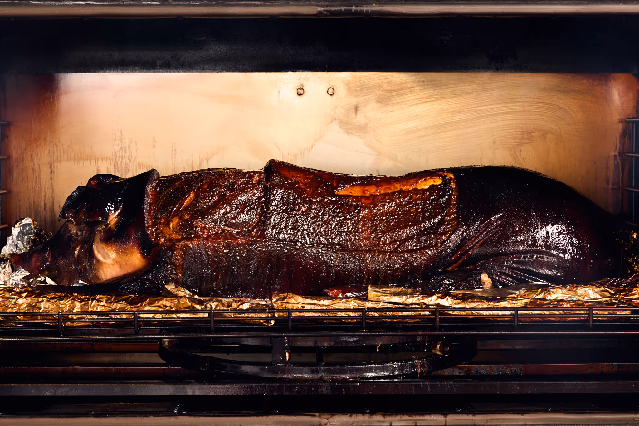 Whole hog barbecue at Pinkerton's Upper Kirby