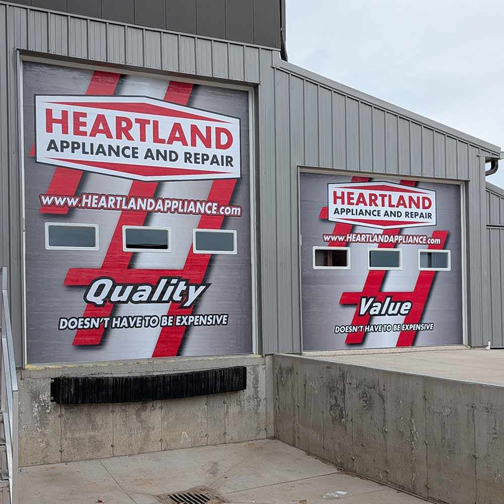 garage door decals