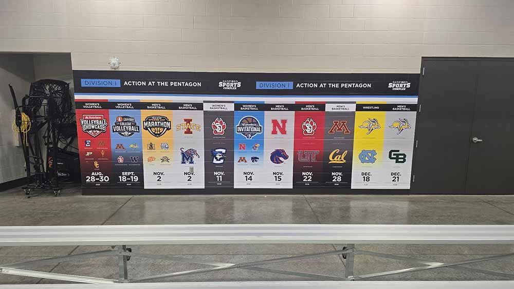 sport signage