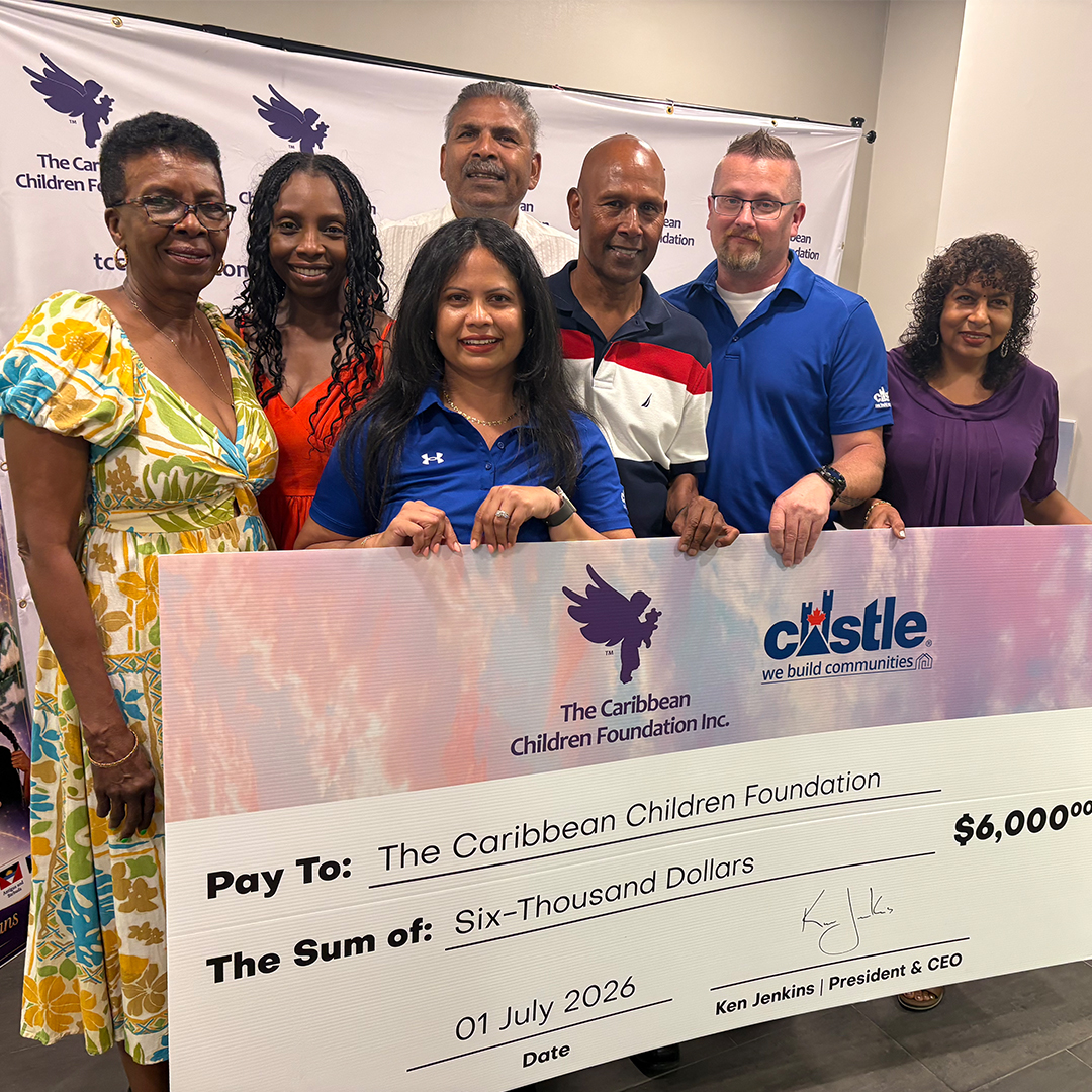 Castle Gives Back: $6,000 Raised for the Caribbean Children's Foundation