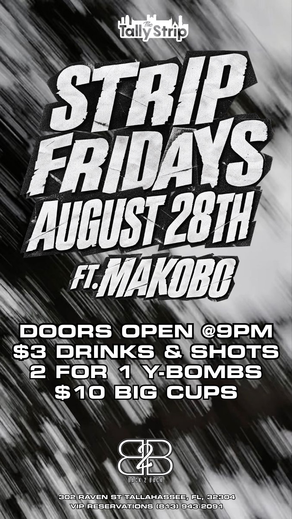 B2B.US x SELCT PRESENTS: STRIP FRIDAYS (SYLLY WEEK EDITION) feat MAKOBO B2B.US x SELCT PRESENTS: STRIP FRIDAYS (SYLLY WEEK EDITION) feat MAKOBO