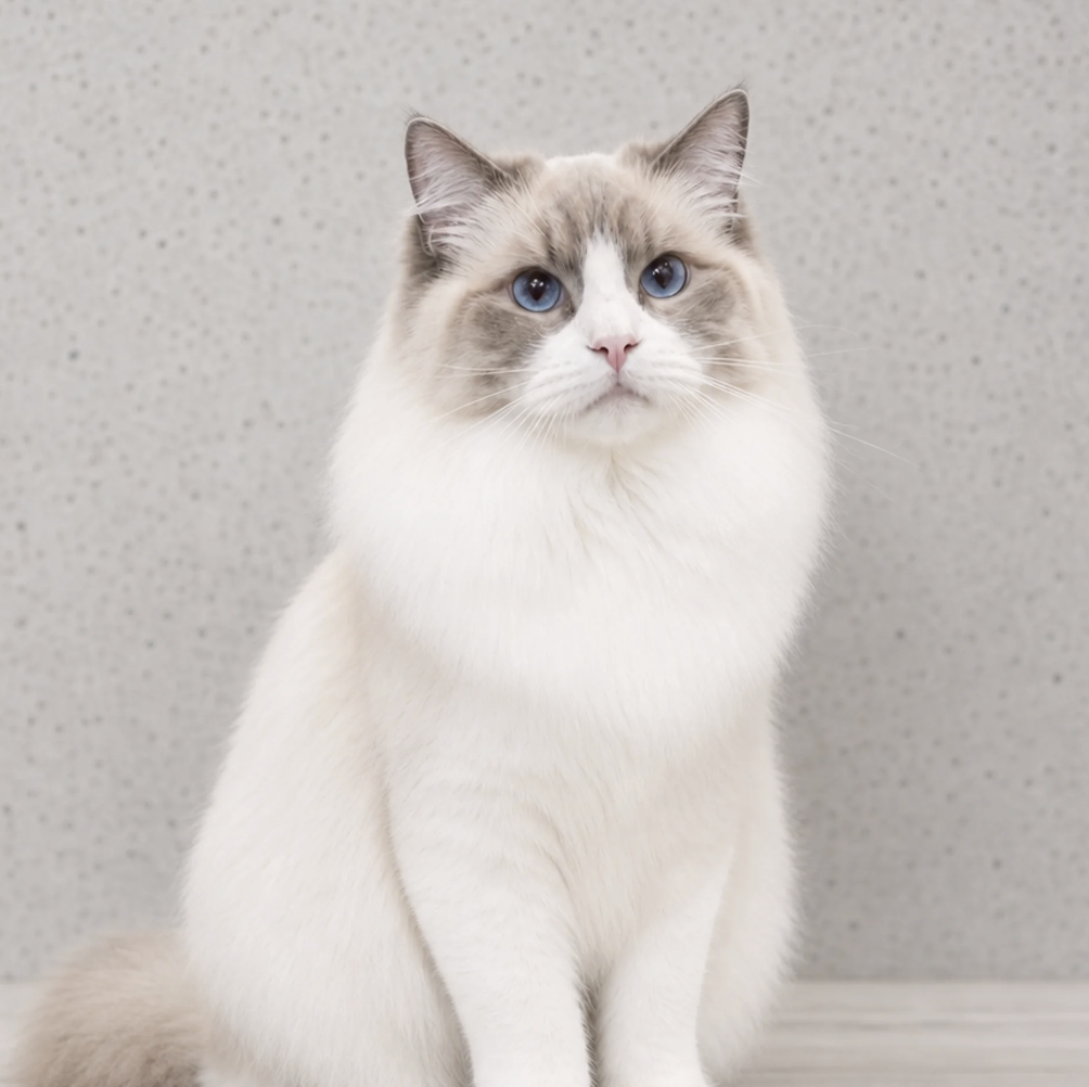 Freshly groomed cat with a healthy, tangle-free coat