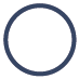 A black outlined circle on a white background, emphasizing simplicity and geometric design.
