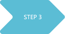 Blue arrow labeled "Step 3" pointing to the right, indicating the third step in a process.