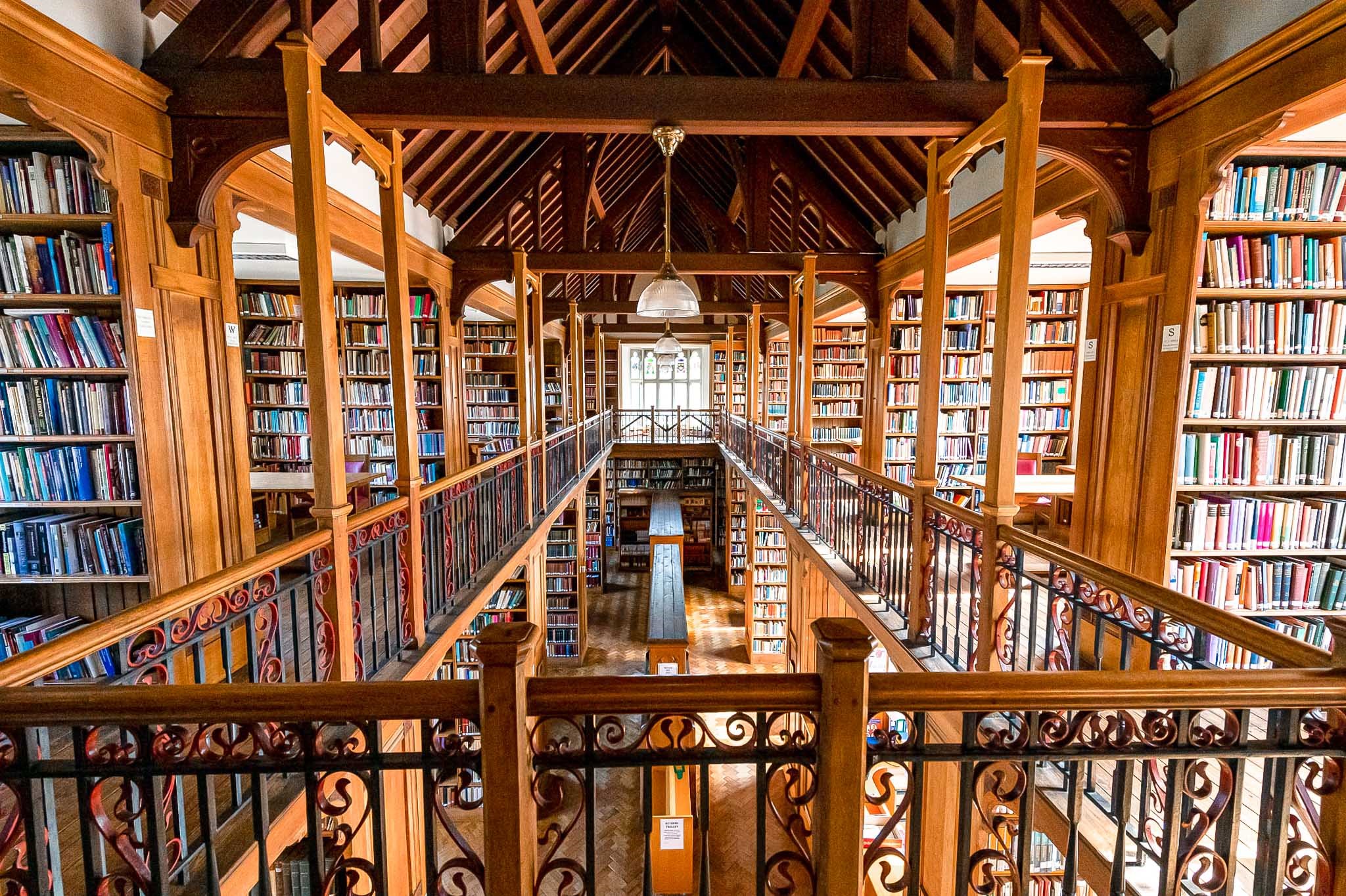 The Glancey Library at St Mary's College, Oscott