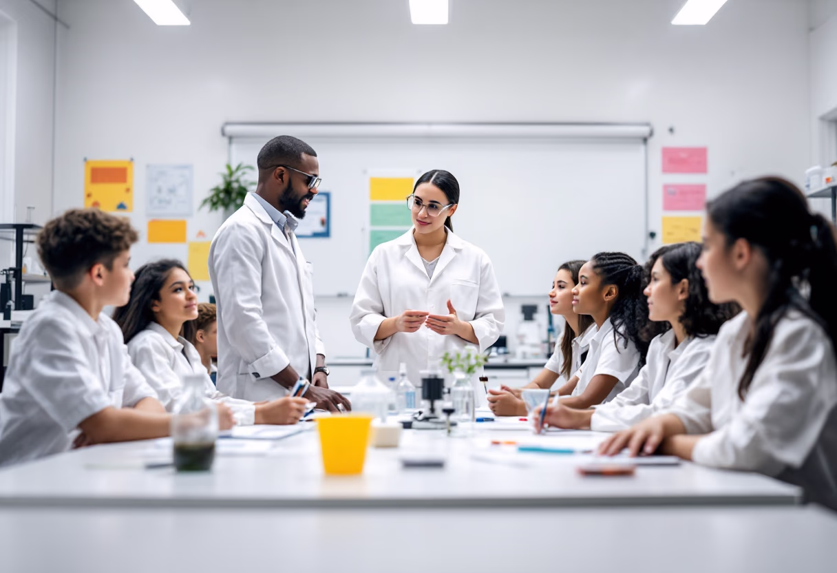 image of laboratory equipment (for a university)