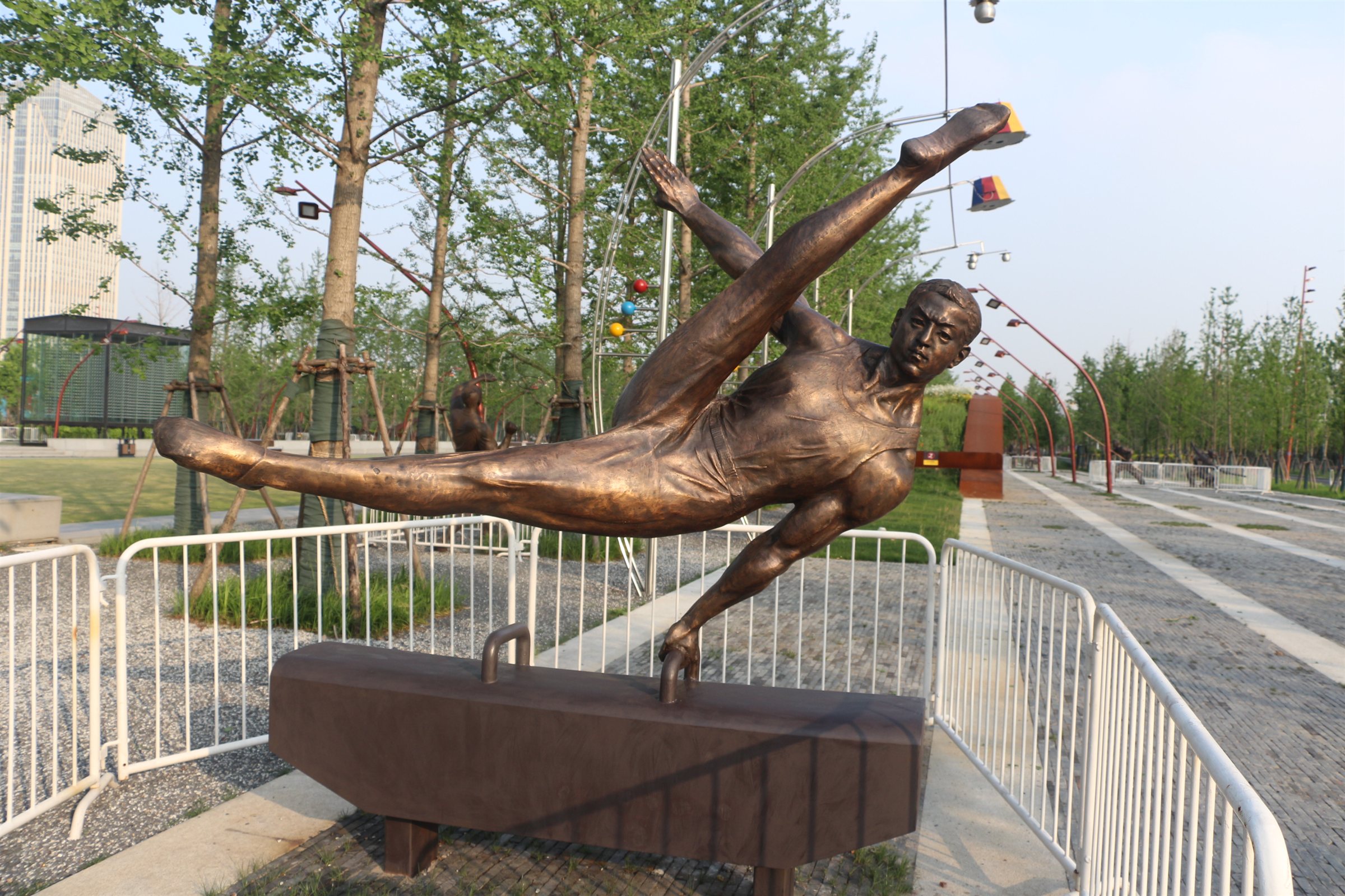 Selected Youth Olympic Sports Sculptures — Gymnastics figure