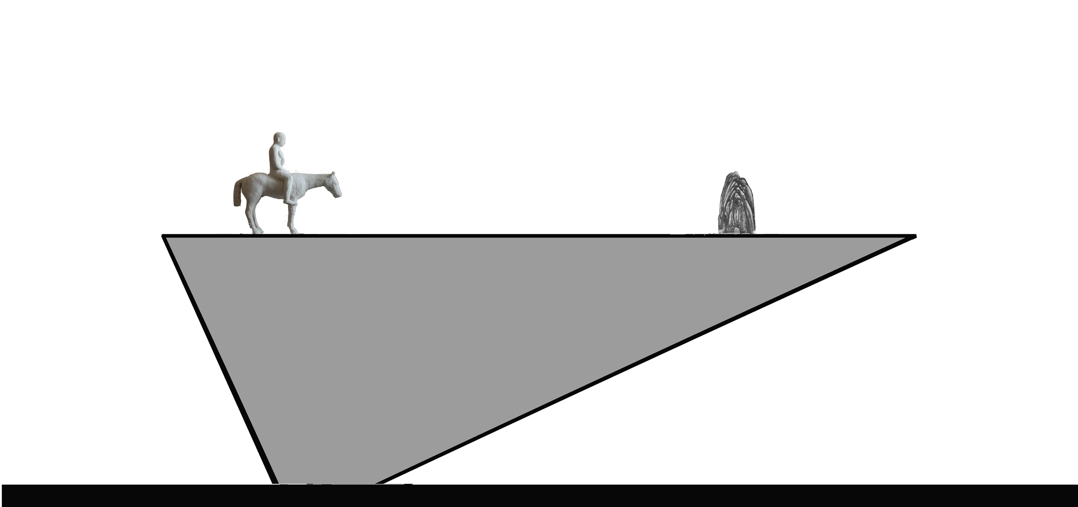 Design drawing of Take Dreams as Horse showing its full composition.