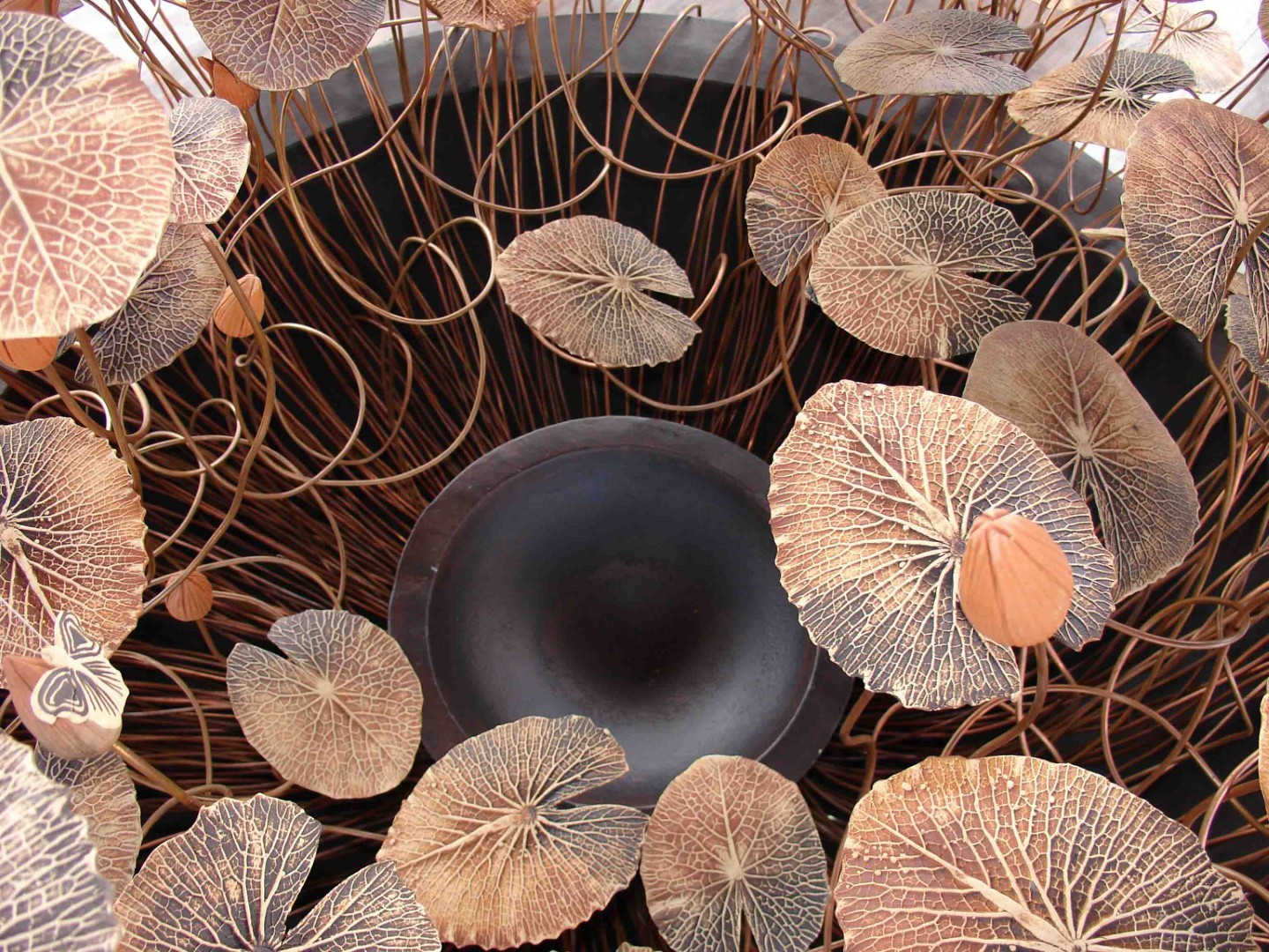 The bowl and lotus forms