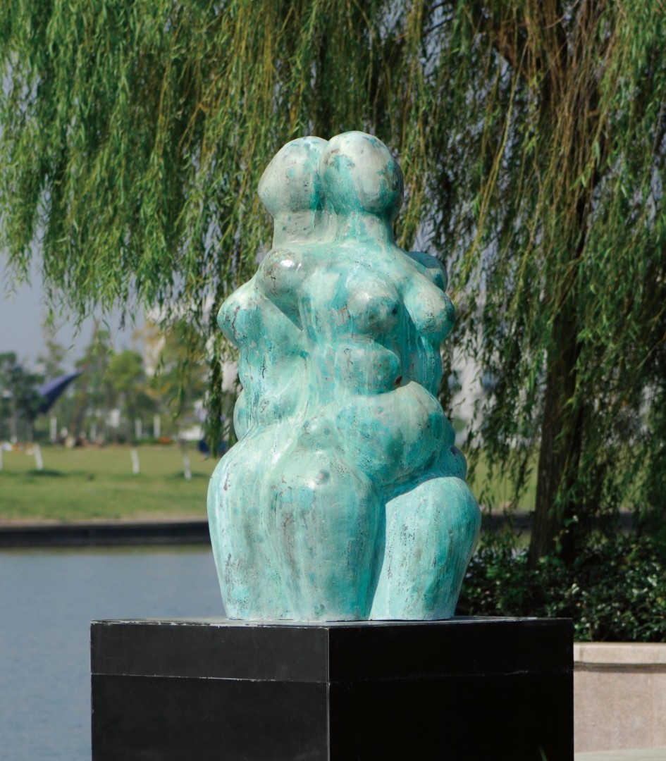 The Three Graces — complete sculpture