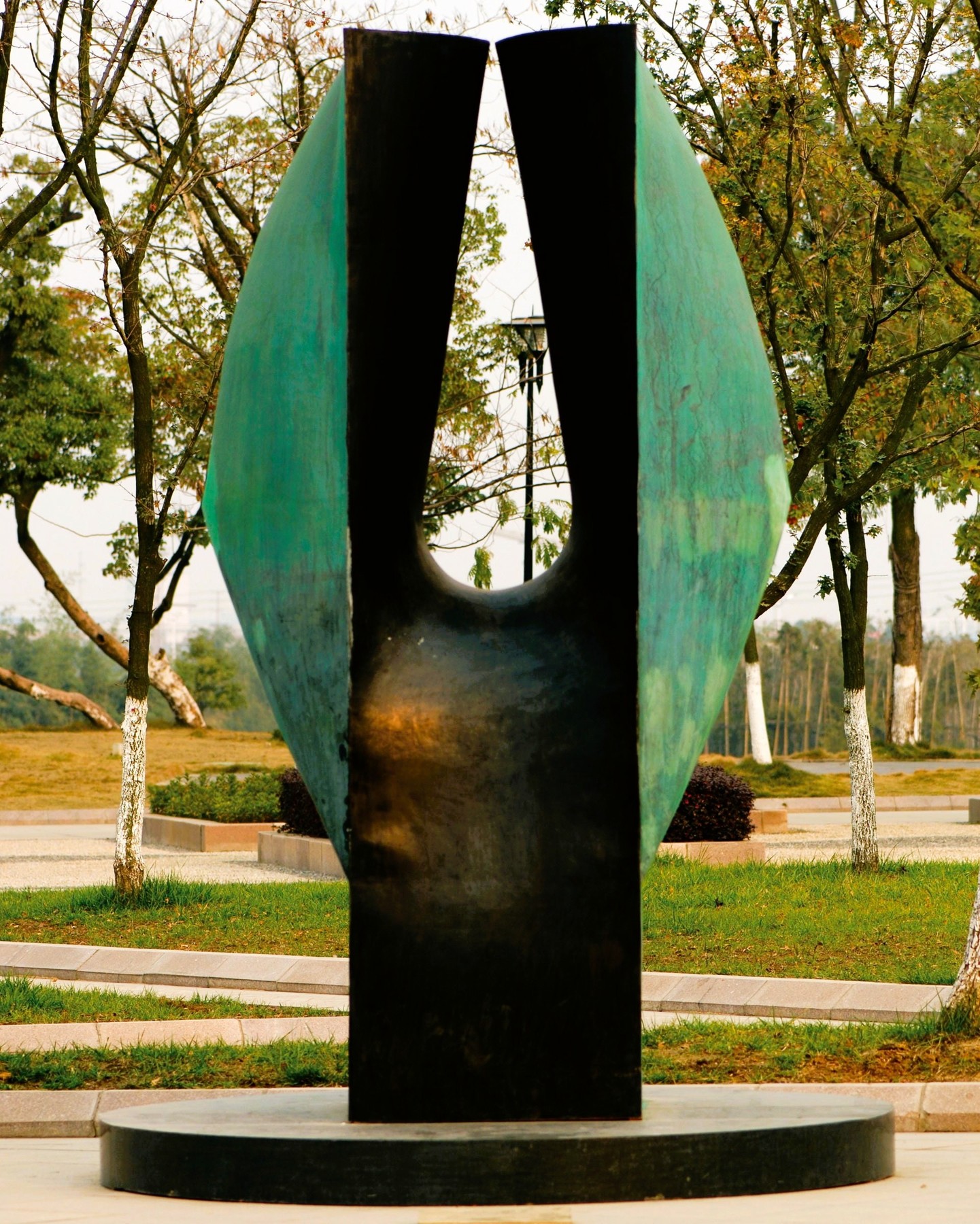 Drop of Water — complete sculpture