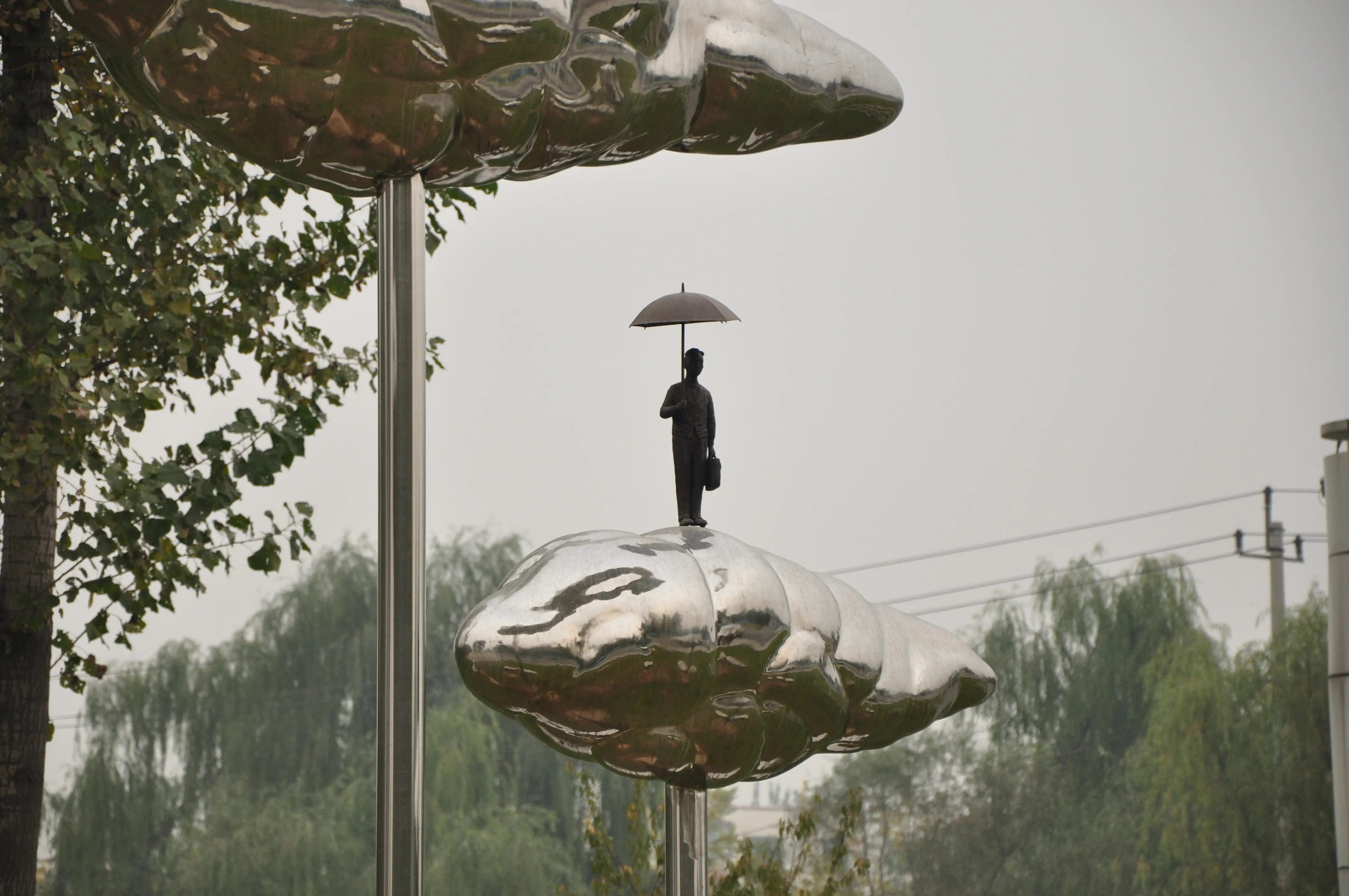 Days Above the Clouds — Reflective surface detail