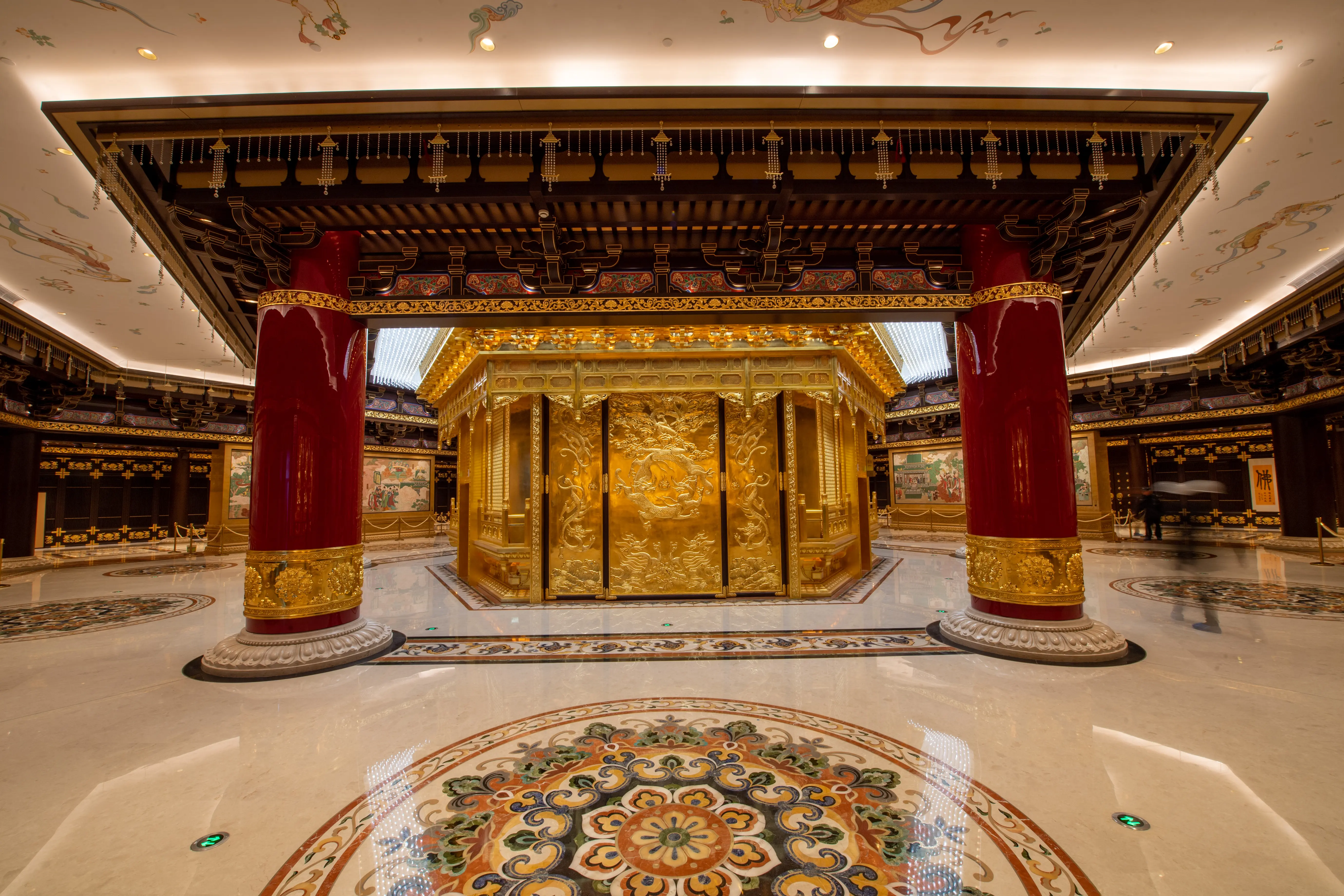 Buddhist Metalwork at Wanfo Pagoda — The central enclosure