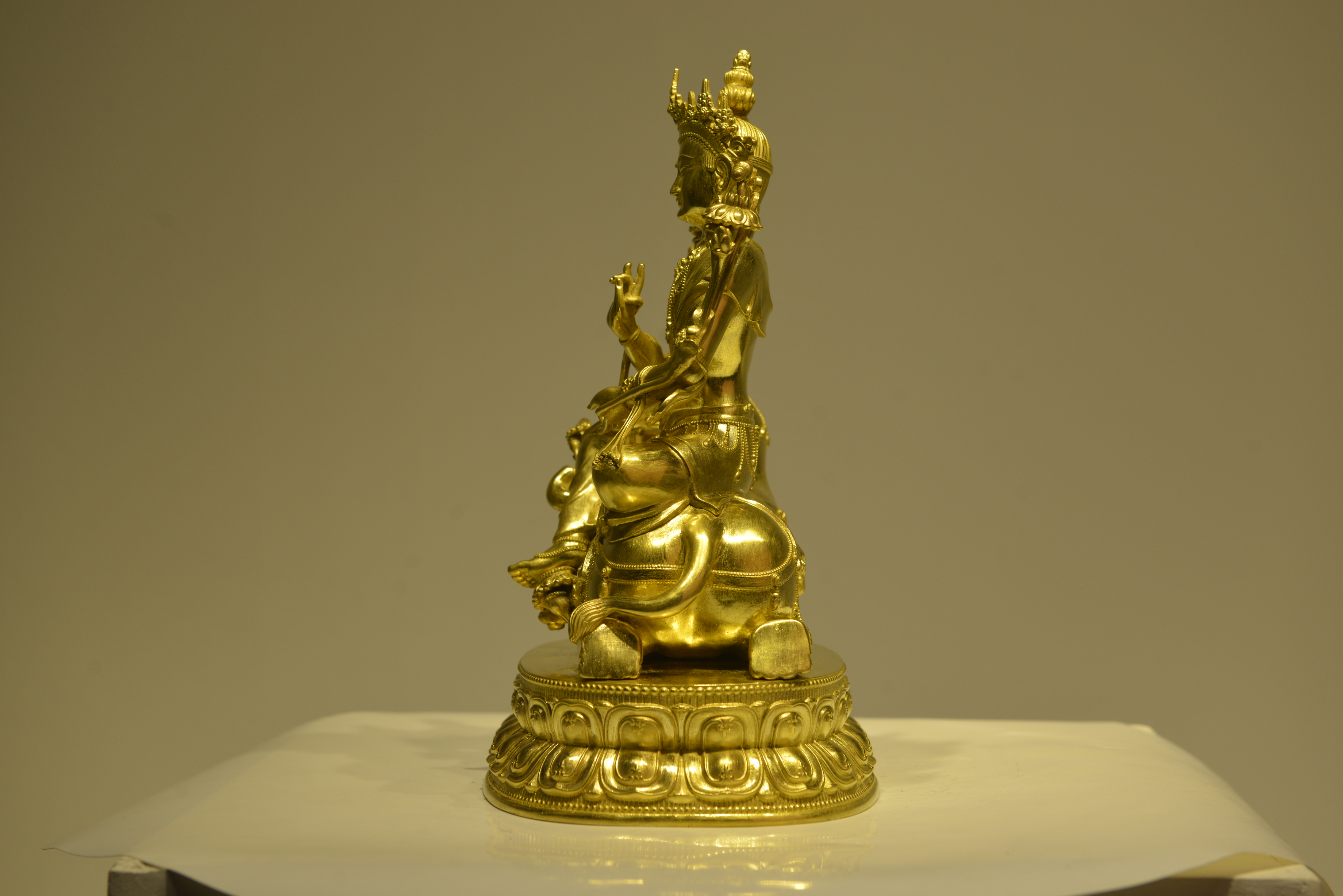 Samantabhadra Bodhisattva — The side profile