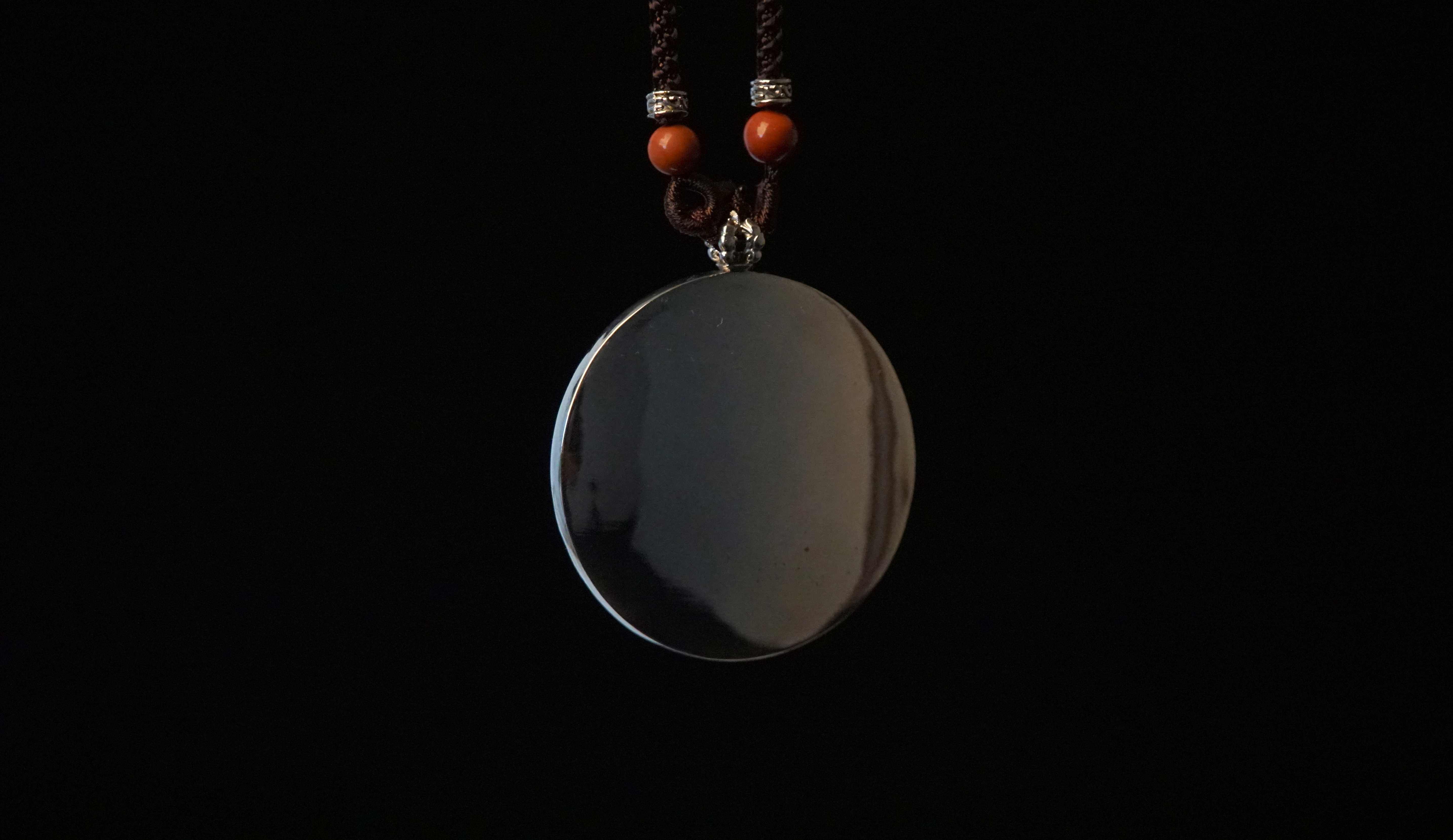 Thirteen Protectors of King Gesar Medallion Series — Polished reverse