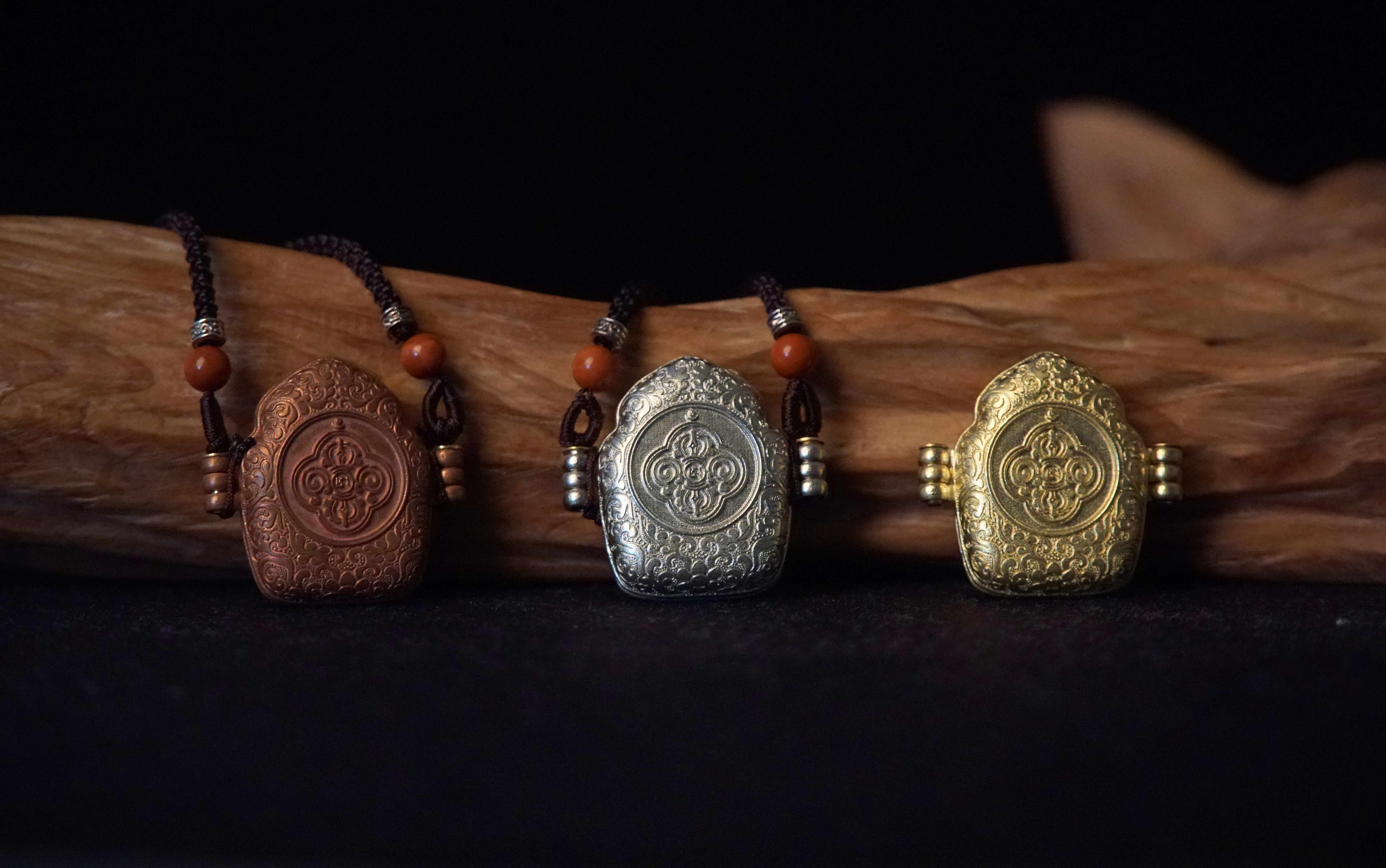 Gau Pendant Box Collection — The pendant boxes together