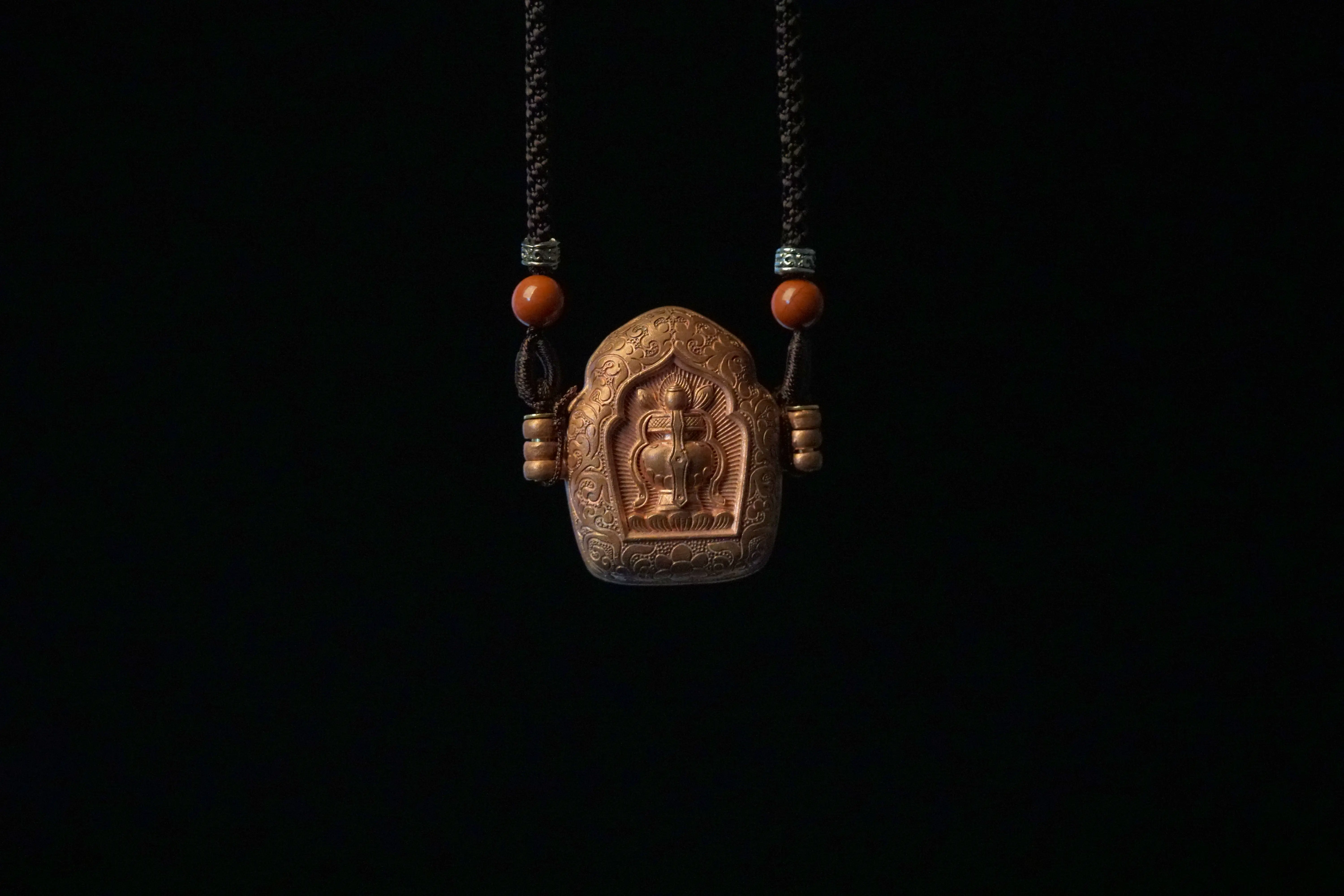Gau Pendant Box Collection — Copper pendant box